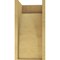 Ekena Millwork 10"W x 10"D x 20"H Wide Stockport Rough Cedar Woodgrain TimberThane Corbel, Primed Tan CORUR10X10X20STORCPR - alternate 4